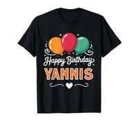 Happy Birthday Yannis T-Shirt