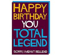 Happy Birthday You Total Legend Card