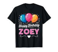 Happy Birthday Zoey T-Shirt