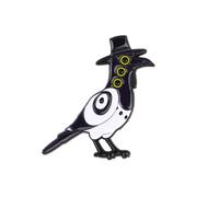 Happy Blue Cat Enamel Pin Fantasy Hunter Team Brooches Woman Men Backpack Accessories Bags Badge Lapel Jewelry Accessories Gift