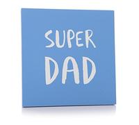 Happy Blue Coaster"Super Dad" Single Coaster