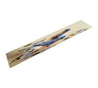 Happy Bluebirds Linen Table Runner 72.4 Inches Long, Machine Washable Table Runner for Party Kitchen Dining Table Coffee Holiday Party Decor, 13.4"x72.4"