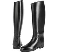 "Happy Boot" PVC ladies/mens riding boot, size 40, black, green synthetik lining, water proof, H 43,5/ W 40,5, normal length, extra wide