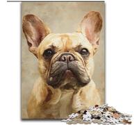 Happy Bulldog Adult Jigsaw Puzzles 1000 Pieces, Staycation Kill Time Every Piece Is Unique - Challenging Family Fun Game (size 26x38cm)