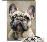 Happy Bulldog Puzzles for Adults Teens 1000 Pieces, Educational Stress Relief Toy for Is Ideal As A Gift for The Whole Family (50x75cm)