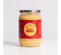 Happy Butter | Organic Ghee 580g - Grass-Fed British Clarified Butter | Lactose & Casein Free | Rich in Vitamins A,D,E & K | Award-Winning Organic Ghee for Cooking, Baking & Bulletproof Coffee |