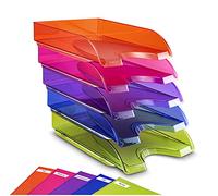 Happy by CEP Letter Tray Multicoloured (5 Pack)