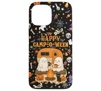 Happy Camp-O-Ween Halloween Camping Ghosts and Campfires Case for iPhone 13 Pro Max