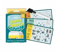 Happy Camper - Logic game with addictive challenges to escape - 40 replayable challenges - rising difficulty - from 12 years - Erasable Blanket Included