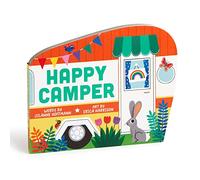 Happy Camper Shaped Board Book: Bk Board Happy Camper