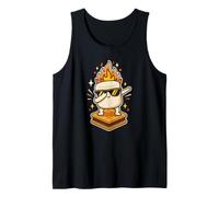 Happy Camping Marshmallow Dab Dance Around the Fire Tank Top