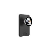 Happy Cartoon Penguin Chef Cooking in Kitchen PopSockets PopWallet for MagSafe