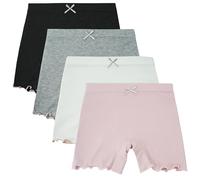 Happy Cherry - Girl Cotton Safety Shorts Gymnastics Cycling Summer Short Leggings Stretchy Breathable for Kids Toddler Baby Dance Yoga Shorts Underwear Panties Age 3-4 Years