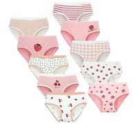 Happy Cherry - Girls Cotton Knickers Kid Soft Underwear Pants High Waisted Underpants Comfortable Cute Shorts Underwears Colorful Briefs Child Multipack 10 for 9-15 Years