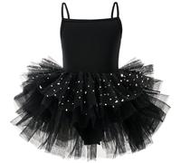 Happy Cherry - Girls Leotard Dance Dress Kids Sleeveless Ballet Tutu Dress Children Dancewear Gymnastics Skating Dancing Performance Costume Outfits for Toddler Little Girl 1-8 Years