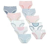 Happy Cherry - Teen Girls Cotton Pants Underwear Kid Soft Briefs Breathable Underpants Short Cute Pattern Panties Comfortable Knickers Colorful Funny Cartoon Pack of 10 for Teenager Age 9-15 Years