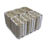 HAPPY CHICKENS NEW 150 HALF 1/2 DOZEN NEW EGG BOXES/CARTONS SUITS ALL POULTRY CHICKEN/HEN EGGS