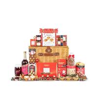 Happy Christmas Basket - Festive Food Hamper - Family Treats - Luxury Couple Treat