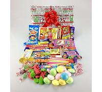 Happy Christmas Retro Sweets Gift Box Hamper Male His Super Heros!