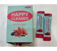 Happy Cleaner Gut Health, Berry Flavor, with Probiotic, Prebiotic & Plant-Based Fiber for Gut Balance, Bloating Relief, Vegan