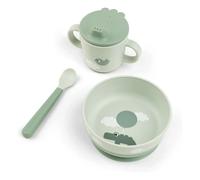 Happy Clouds meal set Sage one size