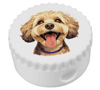 'Happy Cockapoo' Compact Pencil Sharpener (PS00043620)