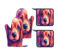 Happy Cocker Spaniel Puppy Foldable Seat Cushion With Texture 15.8in, Waterproof Bleacher Pad, Outdoor Stadium Sit Mat For Camping