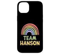 Happy Colorful Team Hanson Rainbow Pride Green Yellow Case for iPhone 14 Plus