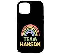 Happy Colorful Team Hanson Rainbow Pride Green Yellow Case for iPhone 15