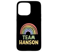 Happy Colorful Team Hanson Rainbow Pride Green Yellow Case for iPhone 15 Pro Max