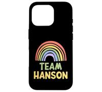 Happy Colorful Team Hanson Rainbow Pride Green Yellow Case for iPhone 16 Pro