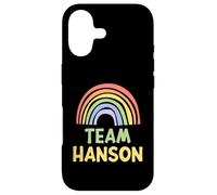 Happy Colorful Team Hanson Rainbow Pride Green Yellow Case for iPhone 17