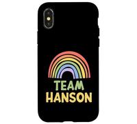 Happy Colorful Team Hanson Rainbow Pride Green Yellow Case for iPhone X/XS