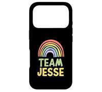 Happy Colorful Team Jesse Rainbow Pride Green Yellow Case for iPhone 17 Pro