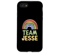 Happy Colorful Team Jesse Rainbow Pride Green Yellow Case for iPhone SE (2020) / 7/8