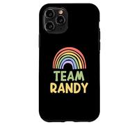 Happy Colorful Team Randy Rainbow Pride Green Yellow Case for iPhone 11 Pro