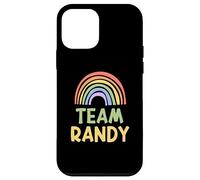 Happy Colorful Team Randy Rainbow Pride Green Yellow Case for iPhone 12 mini