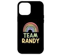 Happy Colorful Team Randy Rainbow Pride Green Yellow Case for iPhone 12 Pro Max
