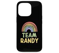 Happy Colorful Team Randy Rainbow Pride Green Yellow Case for iPhone 13 Pro