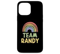 Happy Colorful Team Randy Rainbow Pride Green Yellow Case for iPhone 13 Pro Max