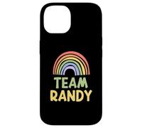 Happy Colorful Team Randy Rainbow Pride Green Yellow Case for iPhone 14