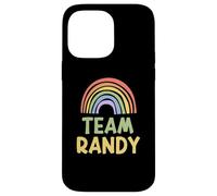 Happy Colorful Team Randy Rainbow Pride Green Yellow Case for iPhone 14 Pro Max