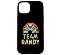 Happy Colorful Team Randy Rainbow Pride Green Yellow Case for iPhone 15 Plus