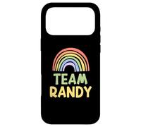 Happy Colorful Team Randy Rainbow Pride Green Yellow Case for iPhone 17 Pro Max