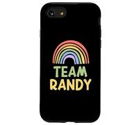 Happy Colorful Team Randy Rainbow Pride Green Yellow Case for iPhone SE (2020) / 7/8