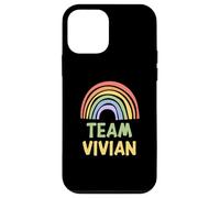 Happy Colorful Team Vivian Rainbow Pride Green Yellow Case for iPhone 12 mini