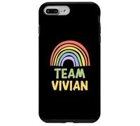 Happy Colorful Team Vivian Rainbow Pride Green Yellow Case for iPhone 7 Plus/8 Plus