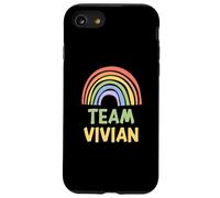 Happy Colorful Team Vivian Rainbow Pride Green Yellow Case for iPhone SE (2020) / 7/8