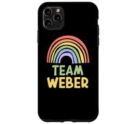 Happy Colorful Team Weber Rainbow Pride Green Yellow Case for iPhone 11 Pro Max