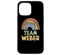 Happy Colorful Team Weber Rainbow Pride Green Yellow Case for iPhone 13 Pro Max